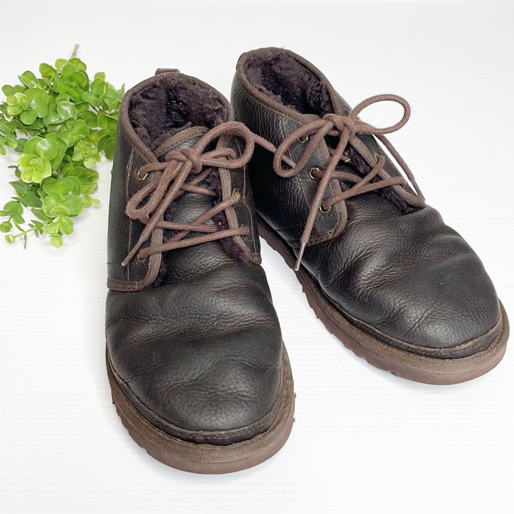 UGG Neumel Oiled Leather Boots (10)